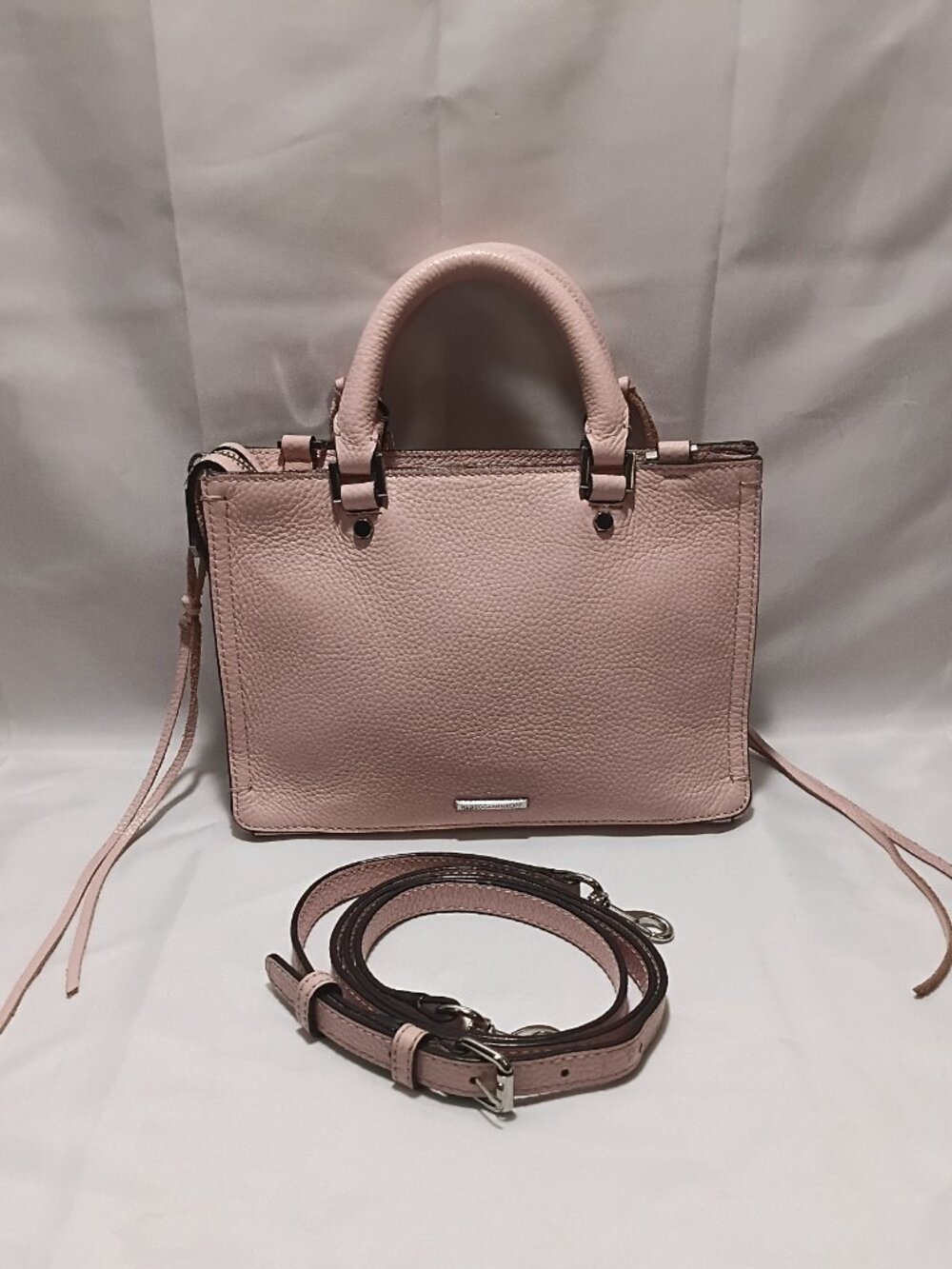 Rebecca Minkoff Micro Regan Leather Satchel/Crossbody